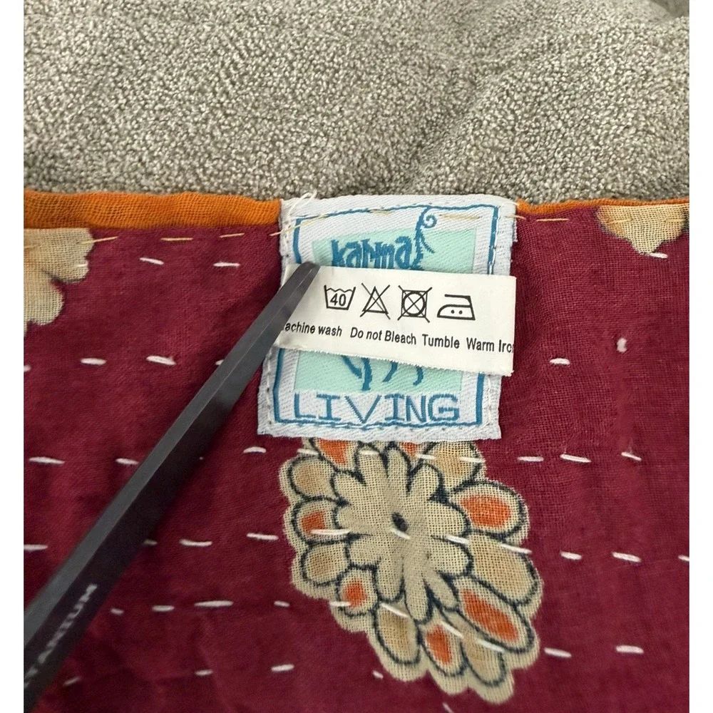 Karma Living cotton patchwork
